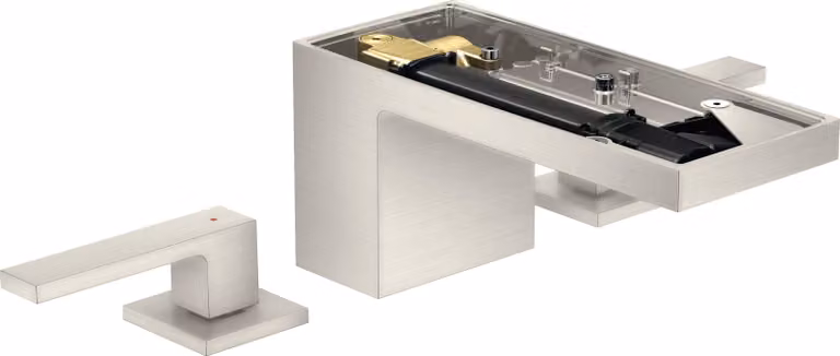 hansgrohe AXOR MyEdition Mélangeur lavabo 3 trous 70 avec vidage à ouverture rapide, sans plaque, 47052800, 47052800