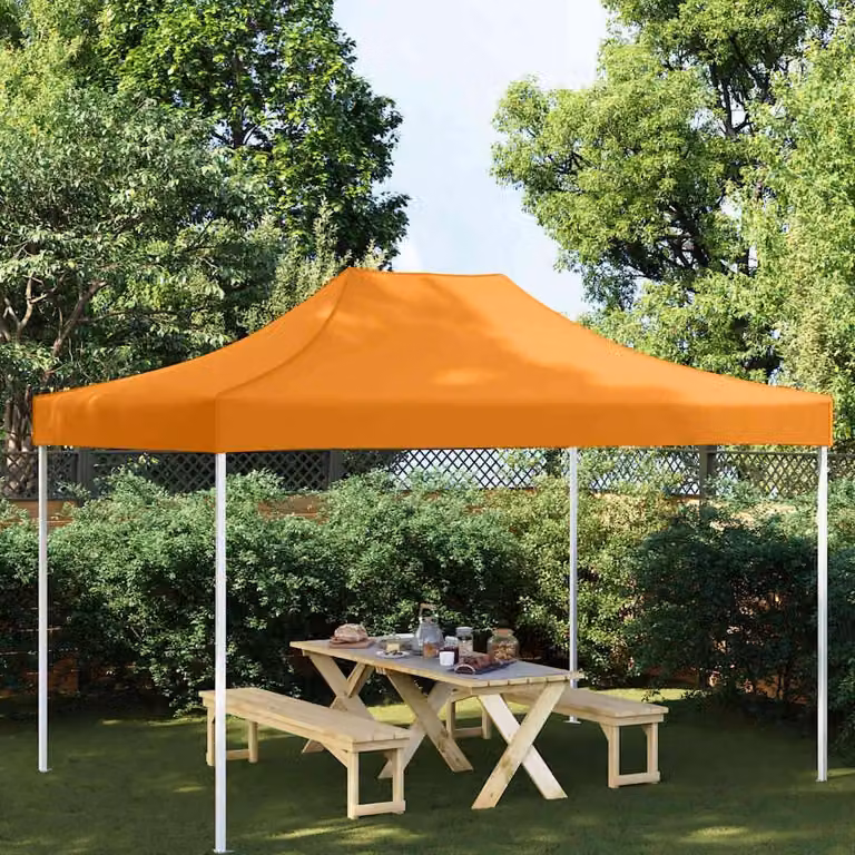Maison Exclusive - Telo per tendone da festa 4x3 m arancione 270 g/m²