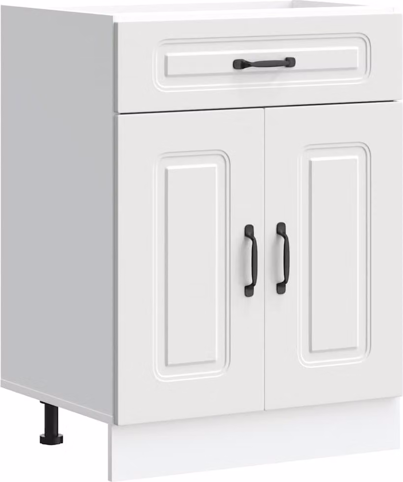 Base da Cucina Kalmar Bianco in Legno Multistrato