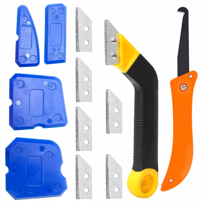 Set di 4 strumenti per la rimozione del cordino di giunzione - Ideale per la pulizia delle piastrelle