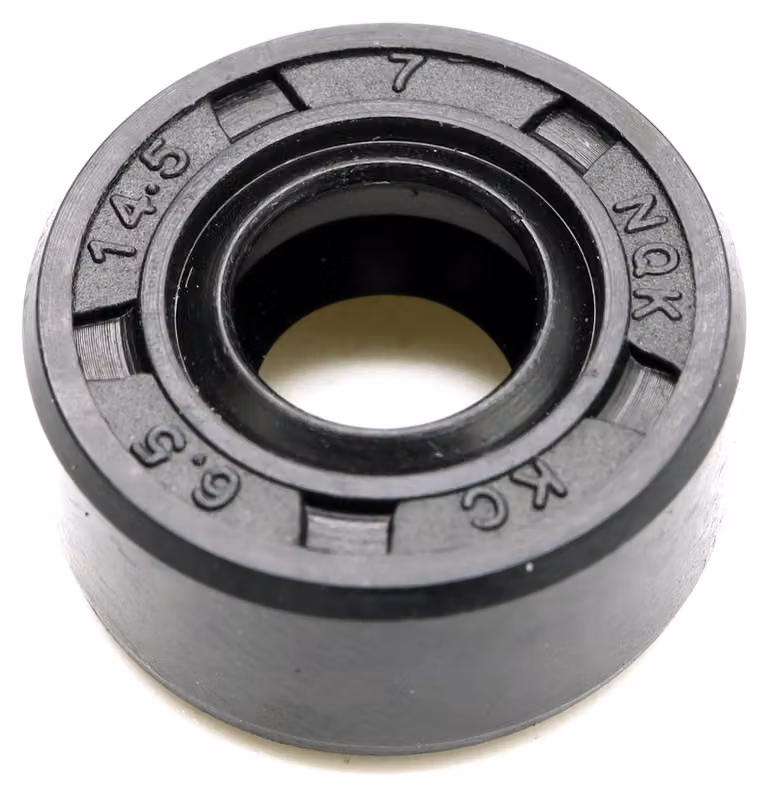 Guarnizione radiale per albero, dimensioni 6,5x14,5x7 mm, materiale NBR 70, conforme alla norma DIN 3760
