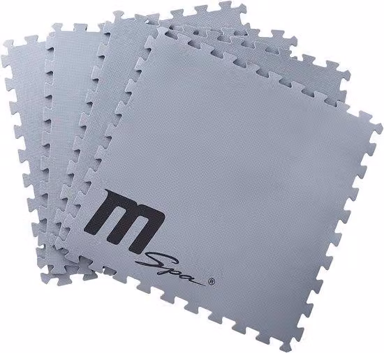 Tappetino da piscina versatile per 4 persone - Collezione di 9 tappetini da piscina identici, 59 cm x 59 cm