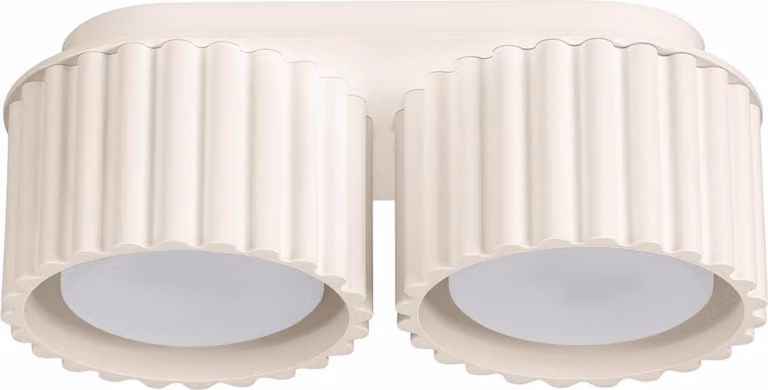 Faretto spot VISTAO beige 2xGX53x10W in alluminio, dimensioni: 8x21x10 cm, IP20, Pure Lume