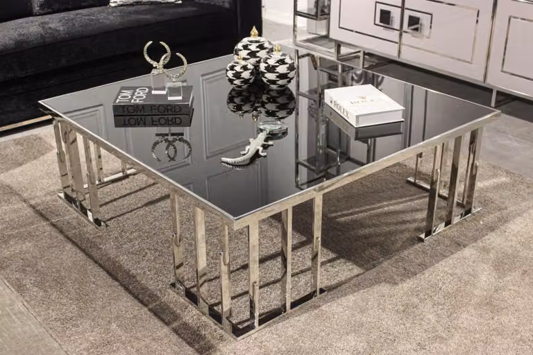 Couchtisch Modern Wohnzimmermöbel Glas Möbel Luxus Design Einrichtung