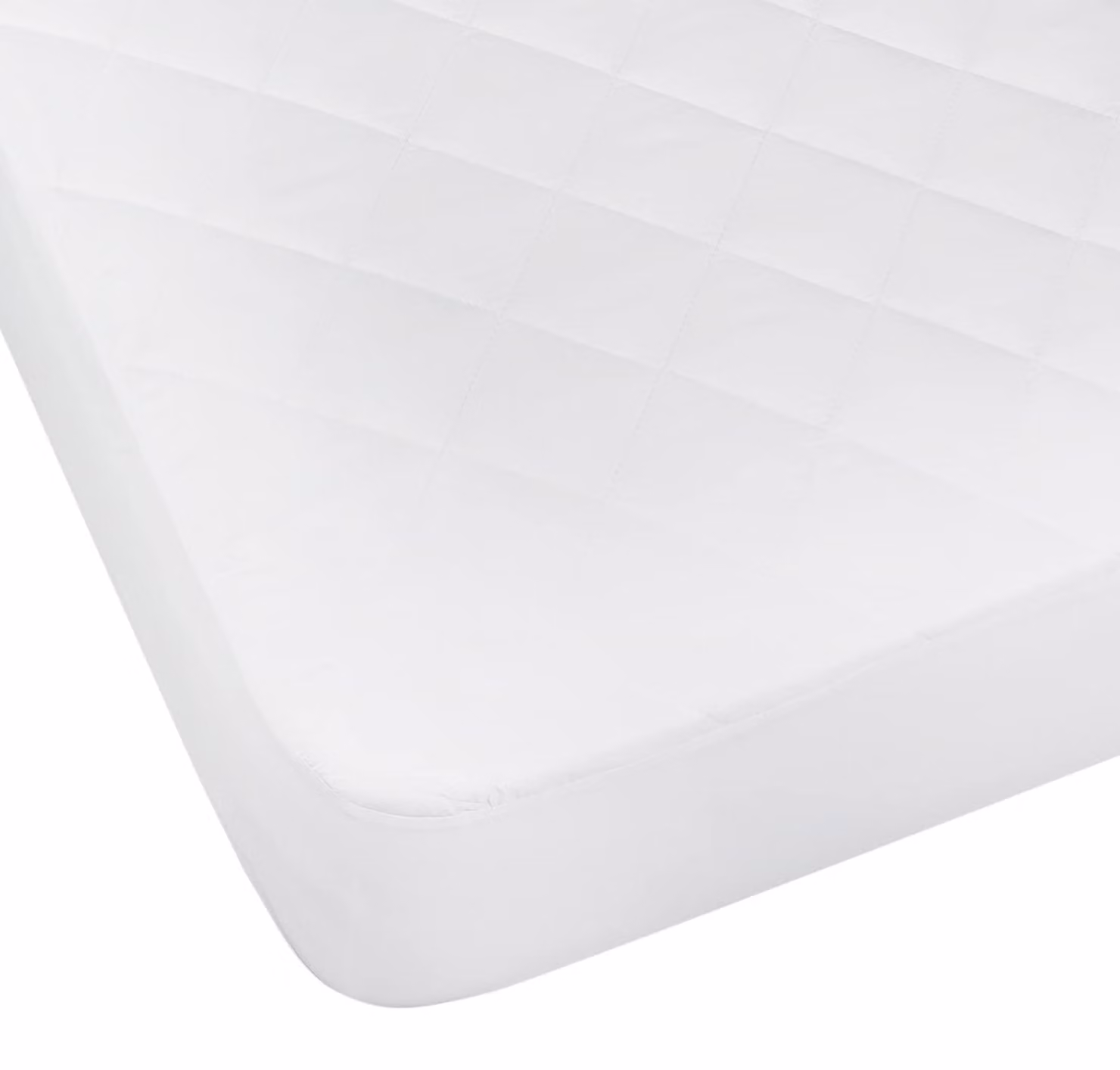 Sottileletta per materasso con protezione anti-acaro, dimensioni 90x190/200 cm, colore bianco