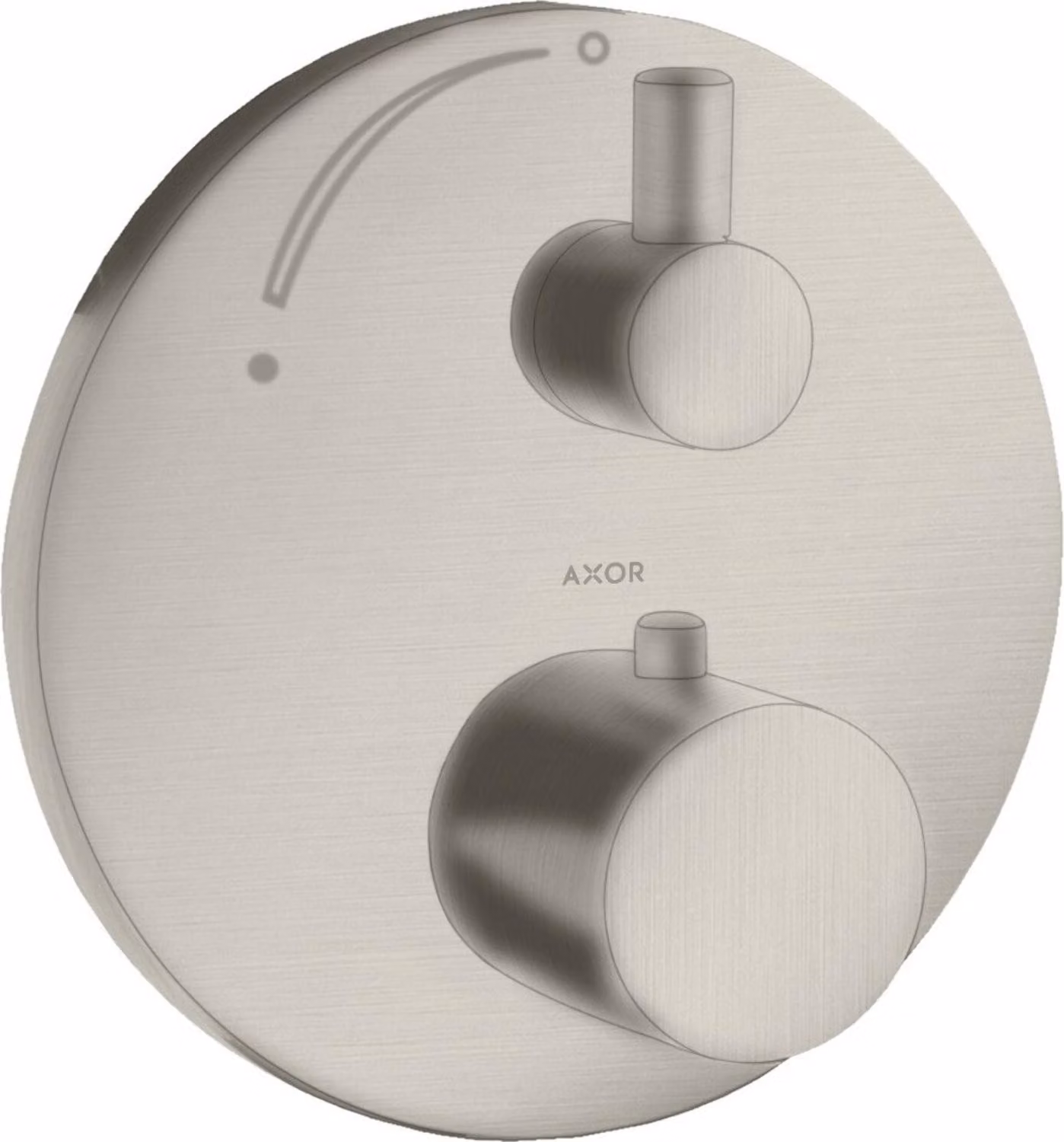 hansgrohe AXOR Uno² Thermostat AXOR Uno² encastré avec robinet d'arrßªt, 1 consommateur, 38700800, 38700800