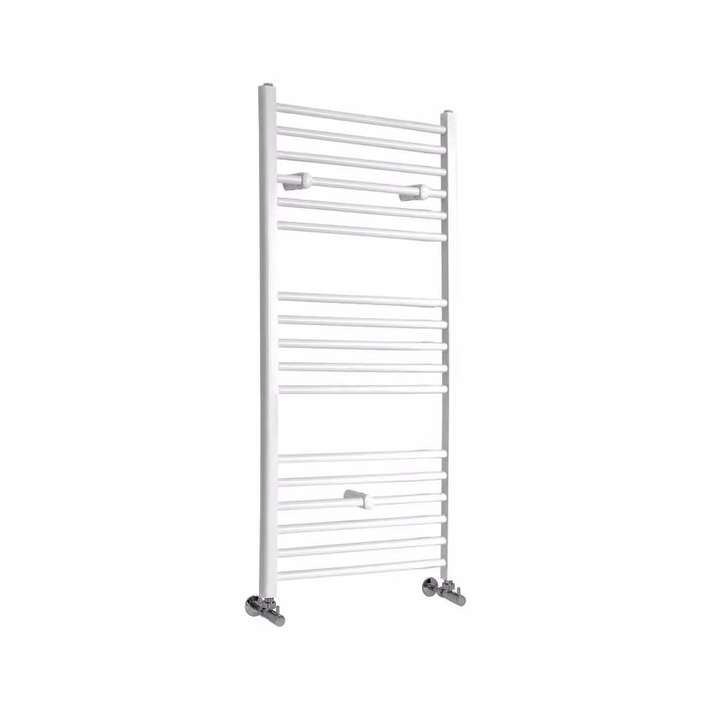 Scaldasalviette di Design Bianco - Termoarredo Bagno Piatto - 550W - Ive