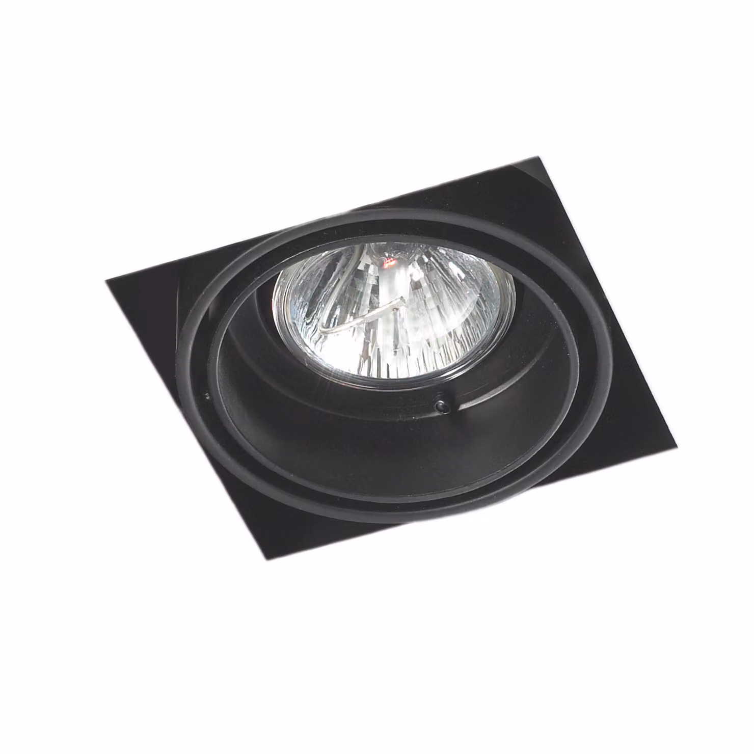 Downlight Multidir One LED 107 mm senza cornice 8 W 58,1° Nero IP23