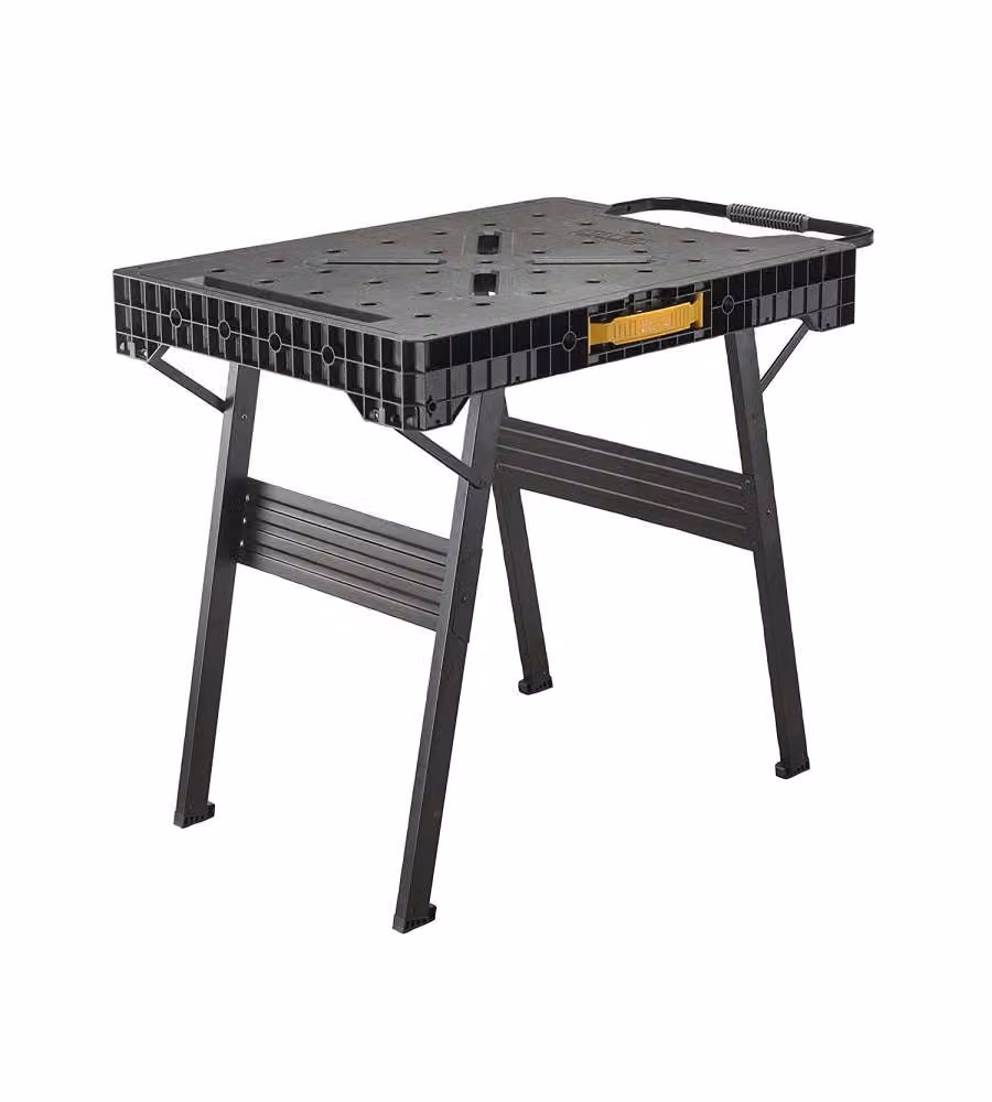 Banco da lavoro pieghevole Stanley in metallo nero L/P/H: 85 x 60 x 80 cm – 2