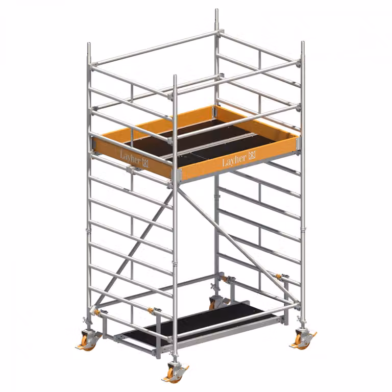 Ponteggio mobile Layher Uni Kompakt P2 4,20 m AH
