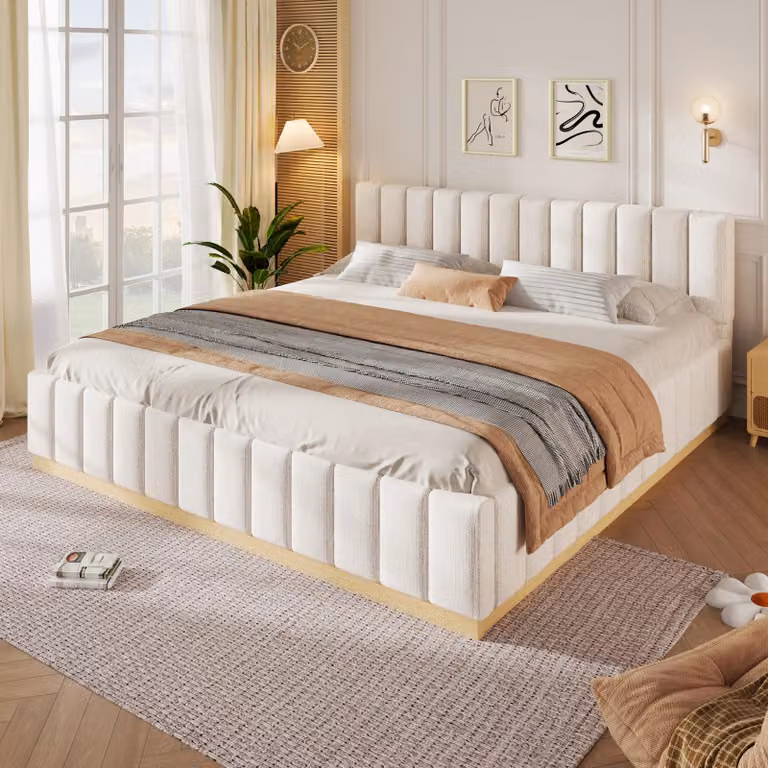 Letto imbottito 90x190 cm, modello divano letto con spazio contenitore a sollevamento idraulico, rivestito in velluto rosa, con testiera montabile a sinistra o a destra, struttura del letto senza materasso