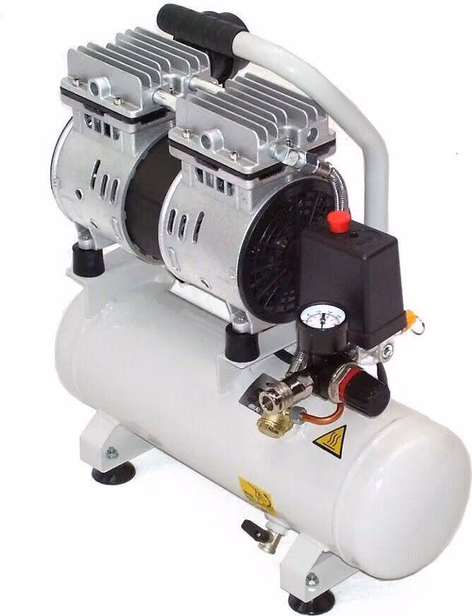 Compressore ad aria compressa silenzioso 40362 senza olio, 750 W, compressore silenzioso