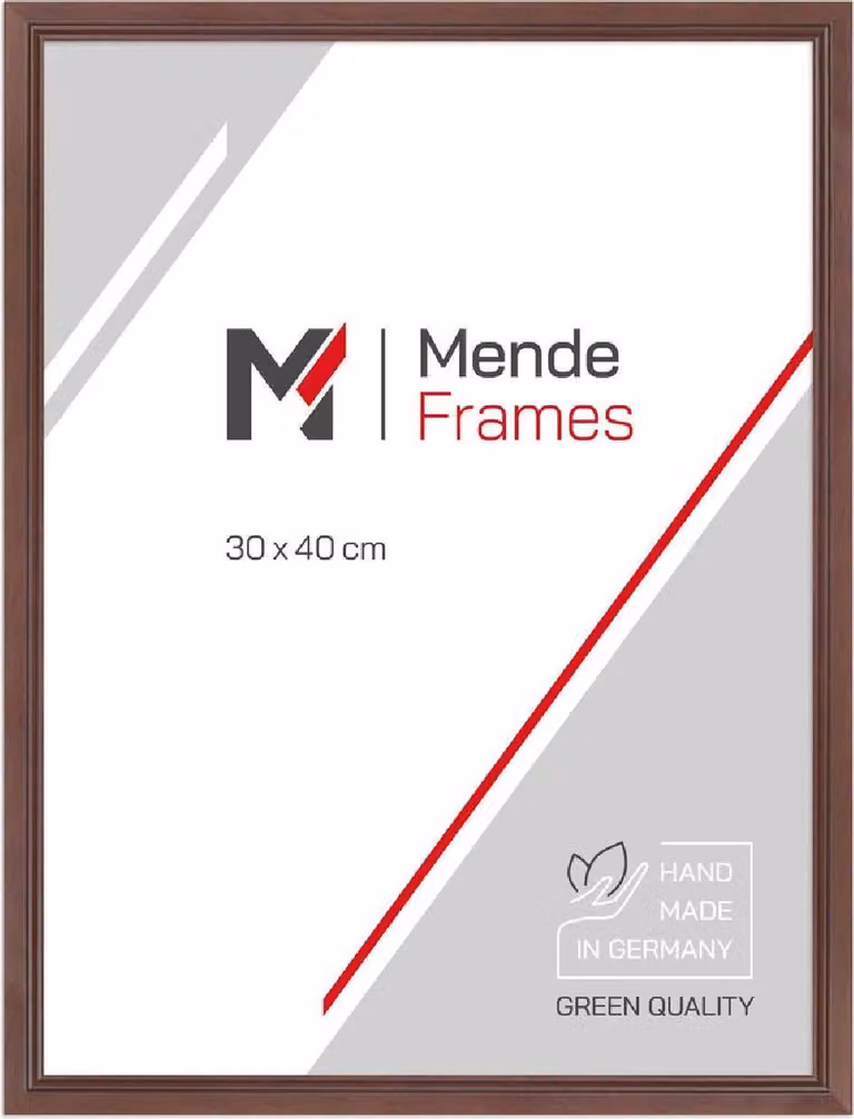 MendeFrames, cornice per foto in legno noce, 28x35 cm, modello H007