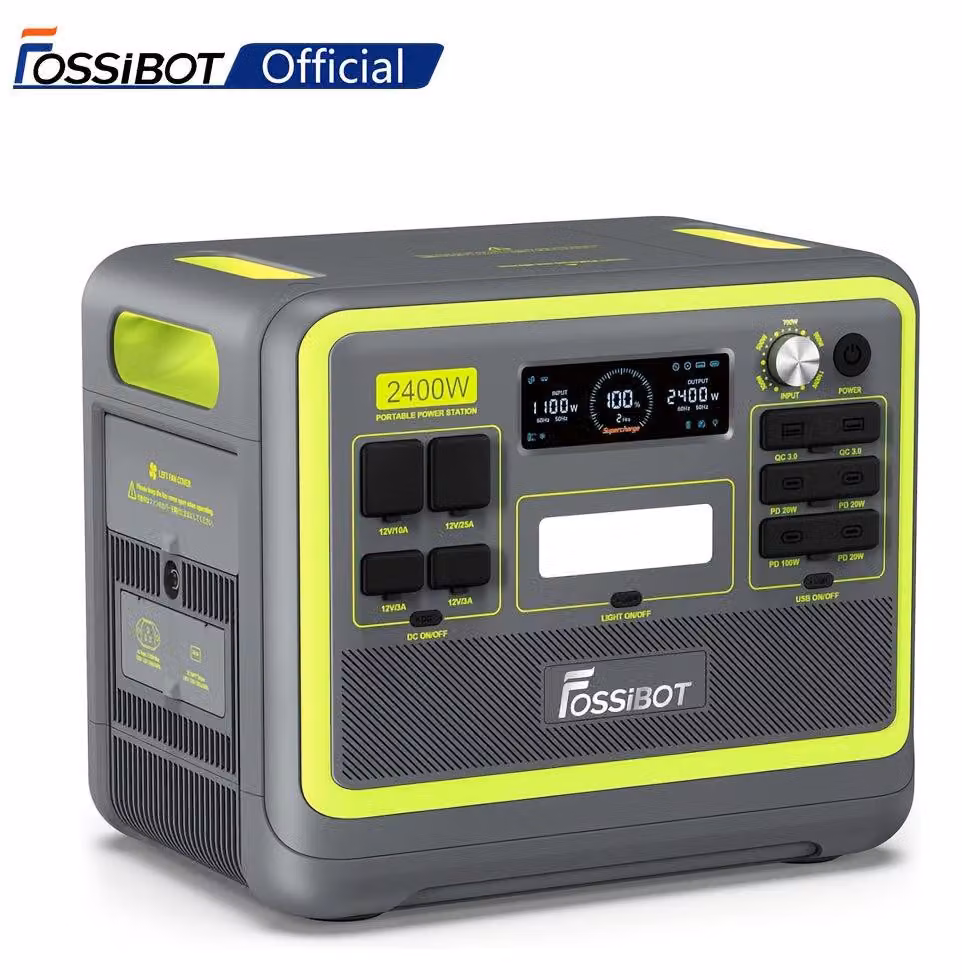 Power bank - Stazione di ricarica portatile - Batteria esterna - Generatore portatile - Batteria esterna - Capacità: 2048 Wh