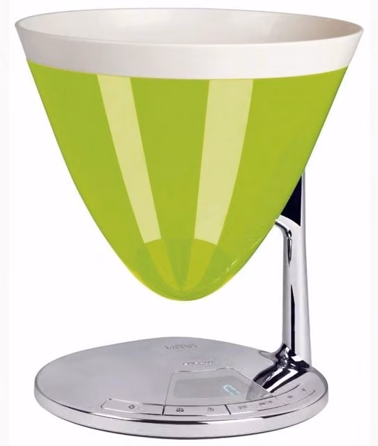 Bilancia digitale da cucina con timer Casa Bugatti UMA, colore Verde Mela