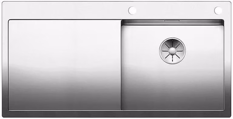 BLANCO CLARON 5 S-IF, Mobile con lavello, Acciaio inossidabile, Acciaio inossidabile, Sinistro, 50 cm, Germania