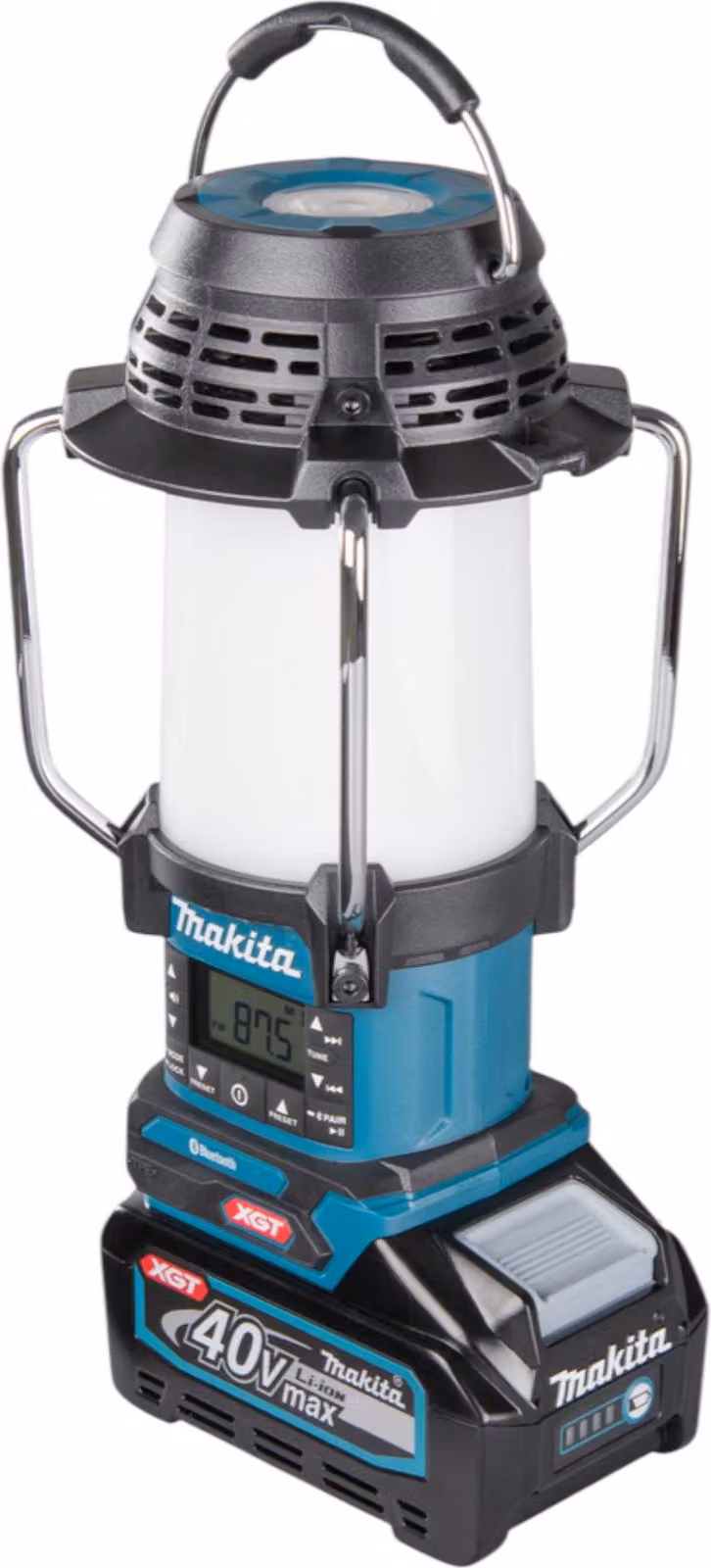 Radio a batteria Makita MR 010 GZ con lanterna 40 V max. FM / Bluetooth 1000 lm Solo - senza batteria, senza caricabatterie