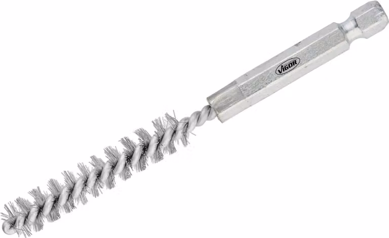 Set di spazzole in acciaio VIGOR Ø 9 mm V4646S-9