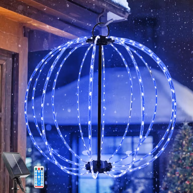 Lanterne solare, 30 cm, 96 LED, 8 modalità, grado di protezione IP65, da appendere