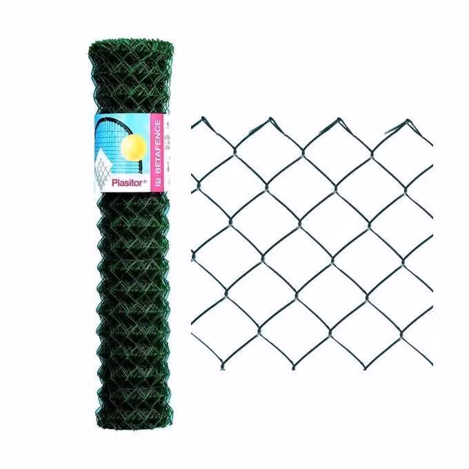 Betafence Plasitor Rete a maglia sciolta zincata e plastificata verde muschio, Altezza: 100 cm, Lunghezza: 25 m, Maglia: 50x50 mm – 2