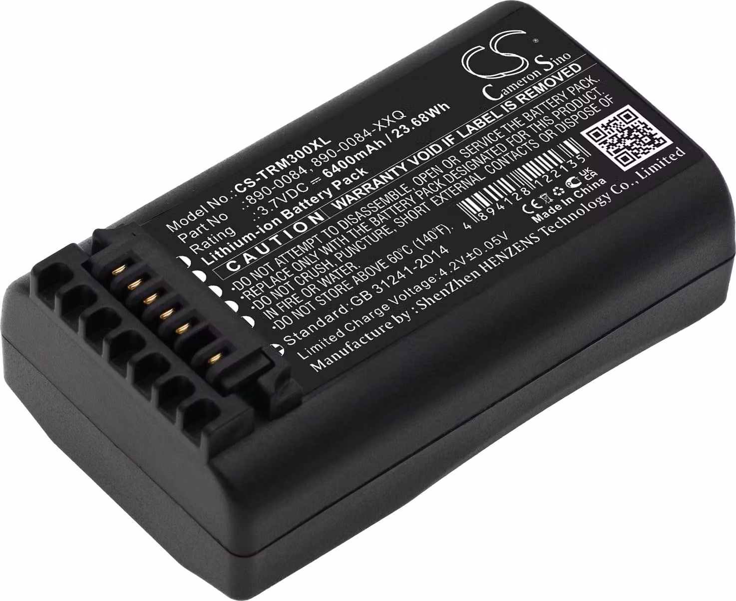TECHTEK Batteria compatibile con [Trimble] ECL-FYN2HED-00, ECL-FYN2JAF-00, ECL-FYP2HED-00, EEL-FYN2HED-00, EEL-FYN2JAF-00, EGL-FYN2GEB-00, EGL-FYN2HE