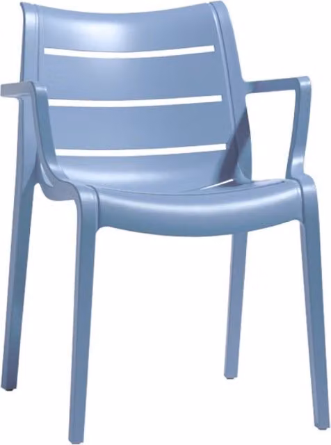 SET DA 4 SEDIA SUNSET TECNOPOLIMERO SCAB DESIGN MADE IN ITALY - Azzurro 62