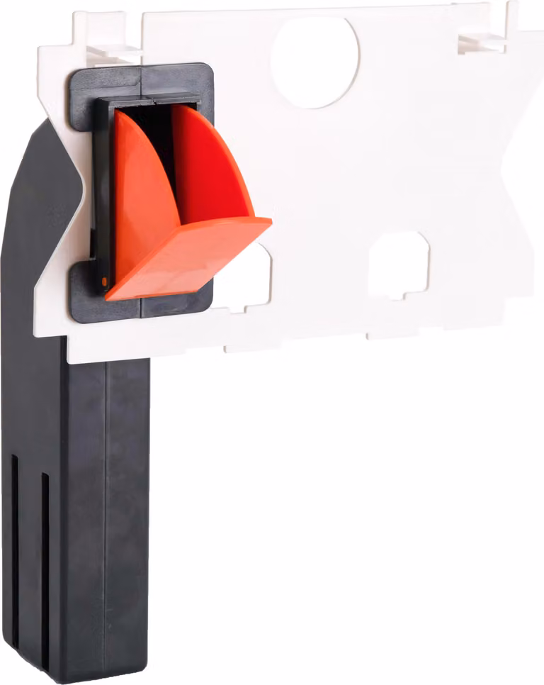 Scivolo a caduta adatto alle cassette da incasso Geberit Sigma UP320 , UP300 e Delta, UP100 - StarBlueDisc