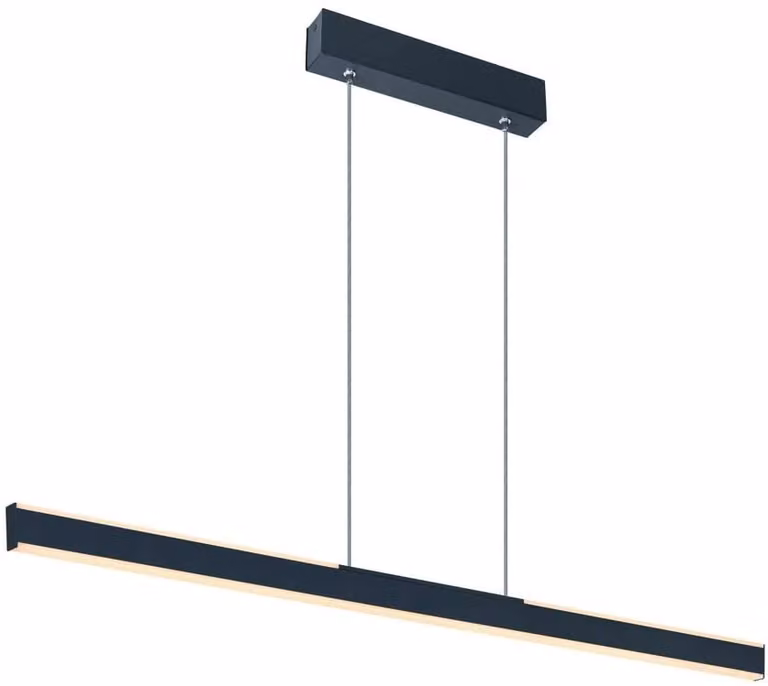 ONE LINEAR 100 PHASE up/down, luce a sospensione nera 24W 2700/3000K