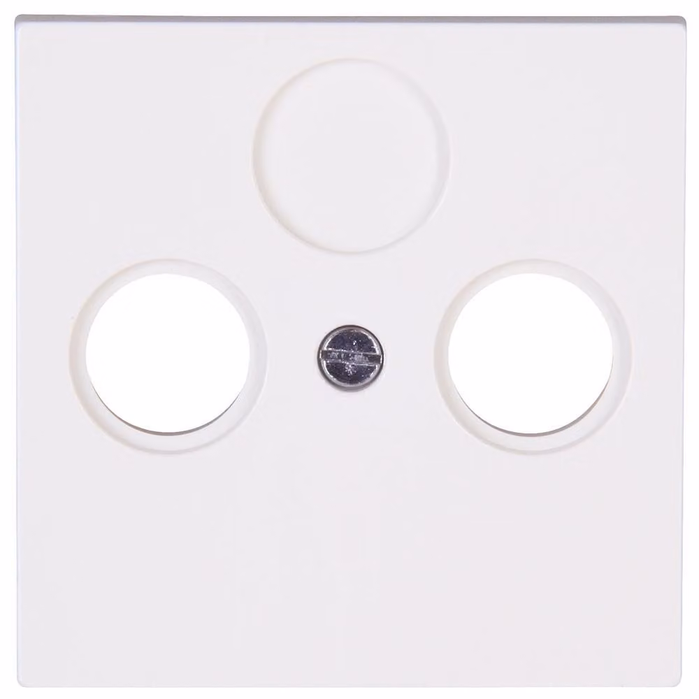 KOPP HK07 Coperchio per coassiale 490929005 bianco puro 2-gang