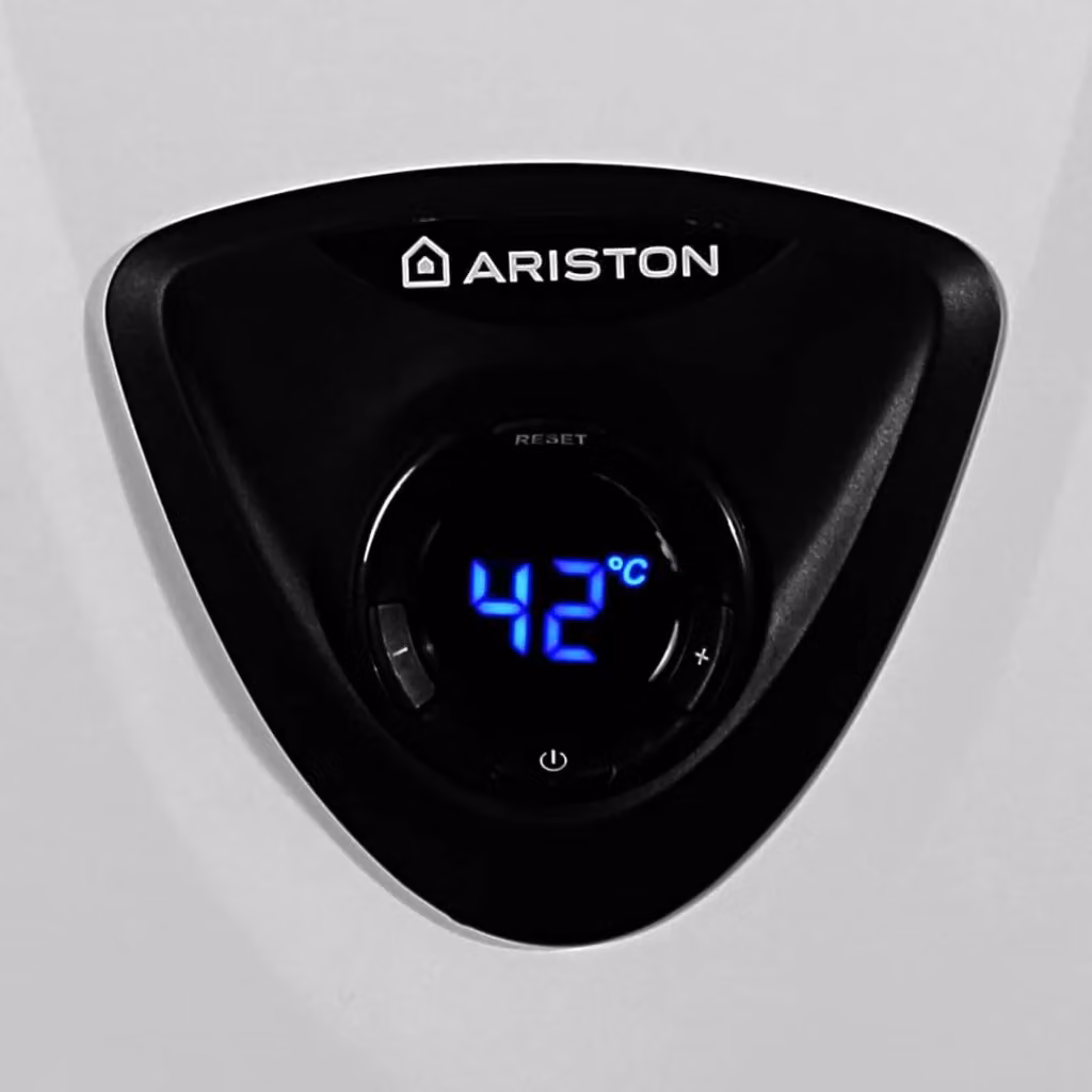 Scaldabagno a camera aperta Ariston FAST EVO X con display elettronico, versione GPL, colore nero – 2
