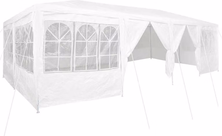 Tenda Party Bianco 800 x 400 x 266 cm Polietilene
