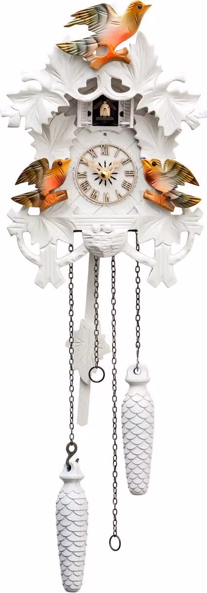 Engstler - 625/3_Q - Orologio a cucù - Quarzo - Noce - 26 cm