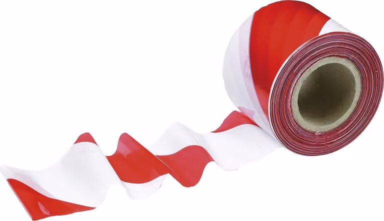 Nastro barriera Schuller rosso bianco 200 m - per una barriera altamente visibile