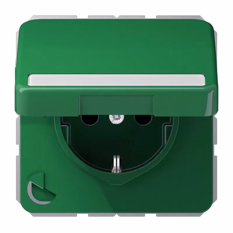 Jung CD1520BFNAKLGN Presa SCHUKO® 16 A 250 V ~ verde (per SV)