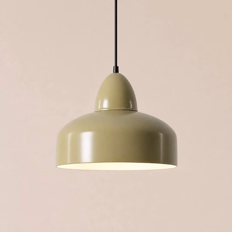Lampada a sospensione Mille ALDEX, dimmerabile, Verde, Soggiorno / Sala da pranzo, Metallo, Industriale, Lampada a sospensione
