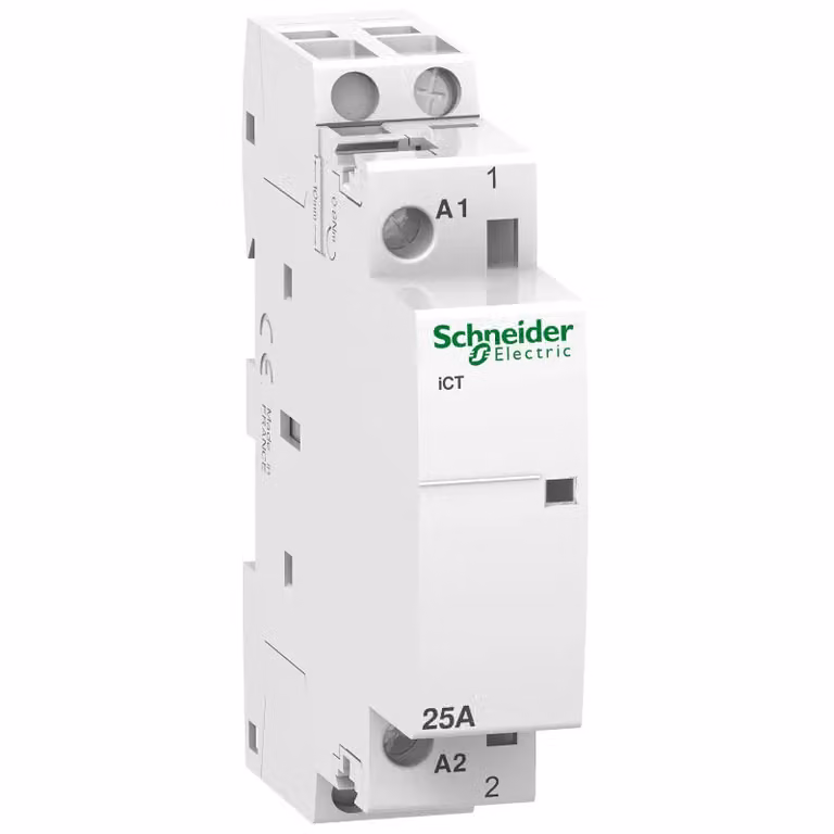 Contattore da installazione Schneider Electric iCT 25 A 1 polo 220 V 50 Hz A9C20531