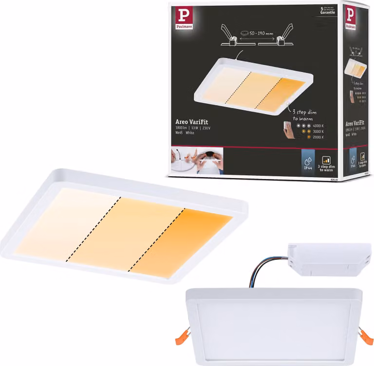 Pannello da incasso LED Paulmann VariFit Areo