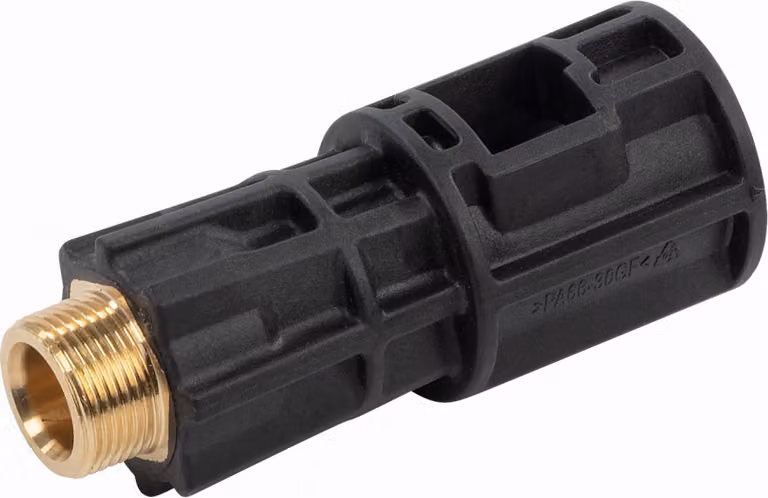Pistola per idropulitrici Powerplus con adattatore Golden Golden Taglia unica