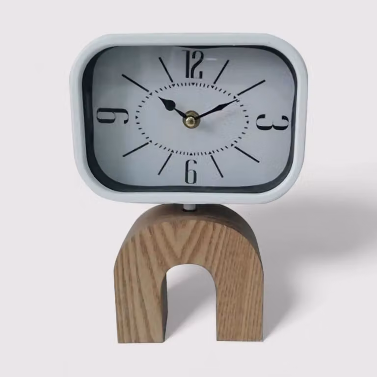 Ravenala - Orologio decorativo da tavolo in stile classico