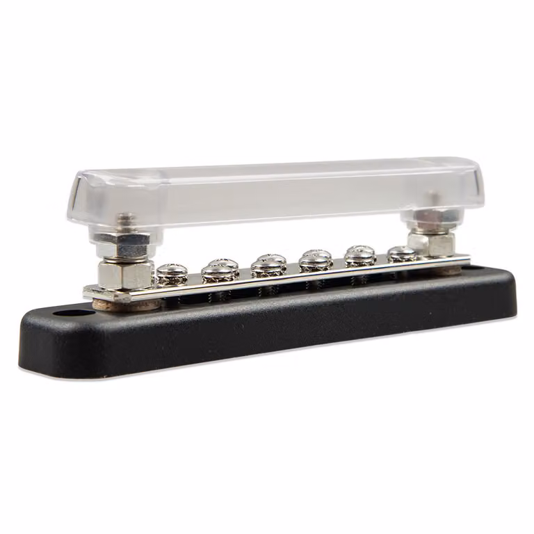 Sbarra Victron 150A 2P con 10 viti + coperchio