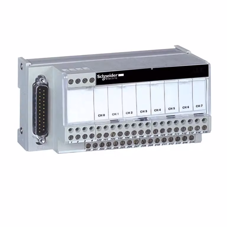 Morsettiera Schneider Electric ABE7, per la conversione passiva di 8 canali ABE7CPA02