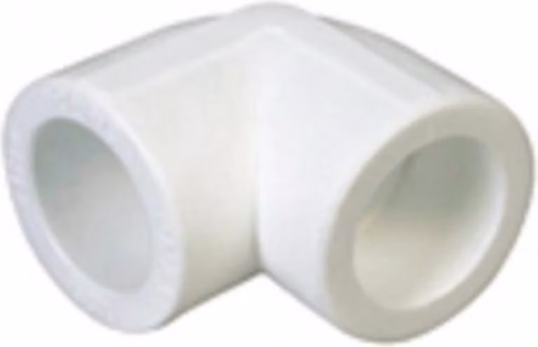 Pezzo stampato in PPR - angolo 90° 32 mm, ginocchio