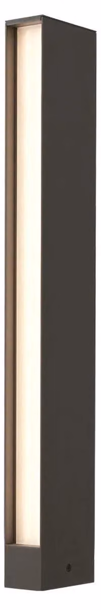 Redo Outdoor TWIN – larghezza 5 cm, altezza 60 cm, 13 W – Grigio scuro