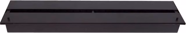 Bruciatore Wave Black da 45 cm in acciaio inox per versione lineare BIOCAMINIONLINE