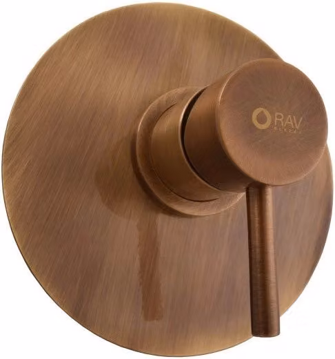 SEINA miscelatore doccia incasso in ottone ⌀ 15 cm