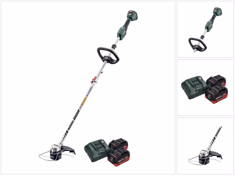 Tagliaerba a batteria Metabo RTD 18 LTX BL 30 18 V 30 cm senza spazzole + 2x batteria 10,0 Ah + caricatore