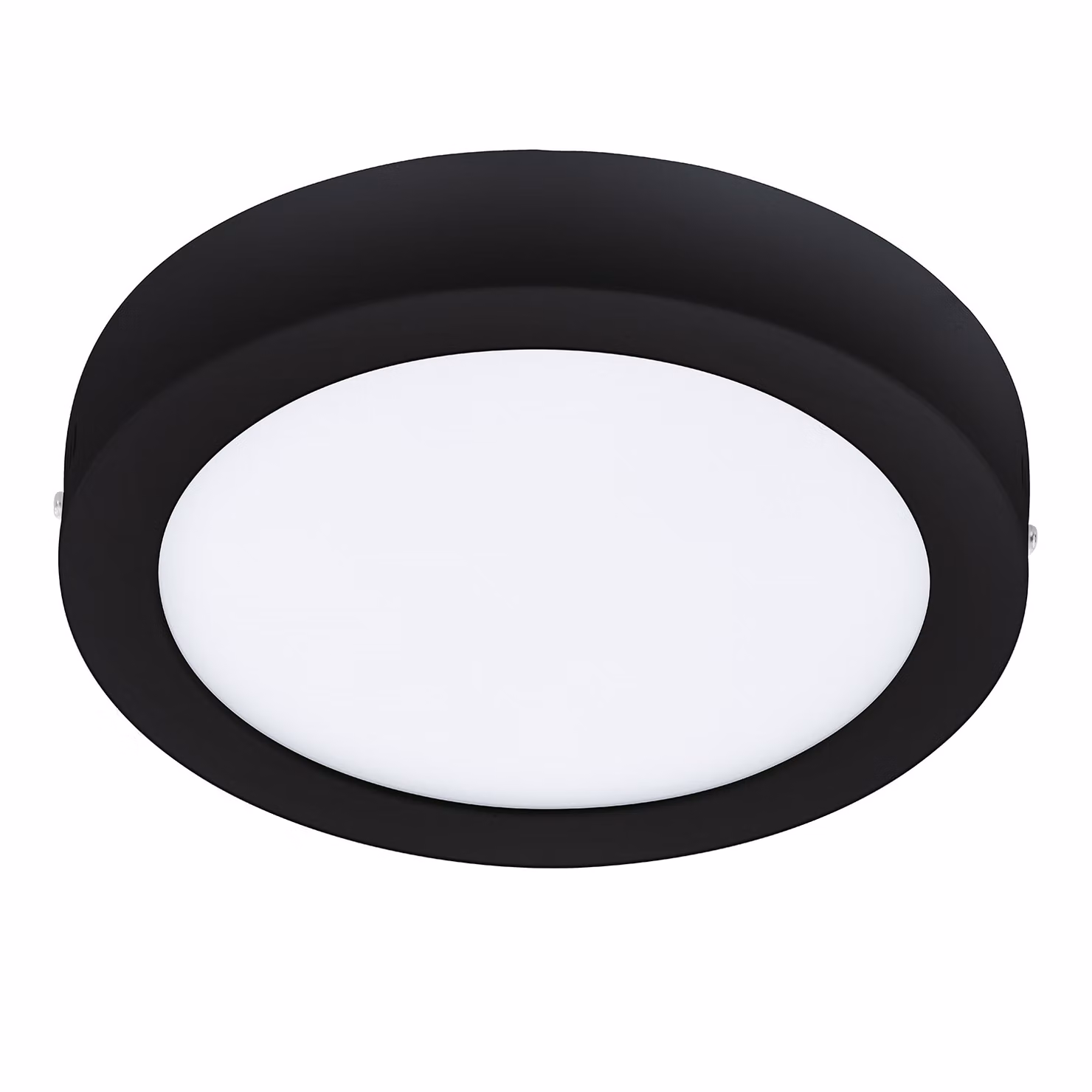 Eglo Connect LED a plafone Fueva-Z nero Ø 21 cm dimmerabile, Smart Home