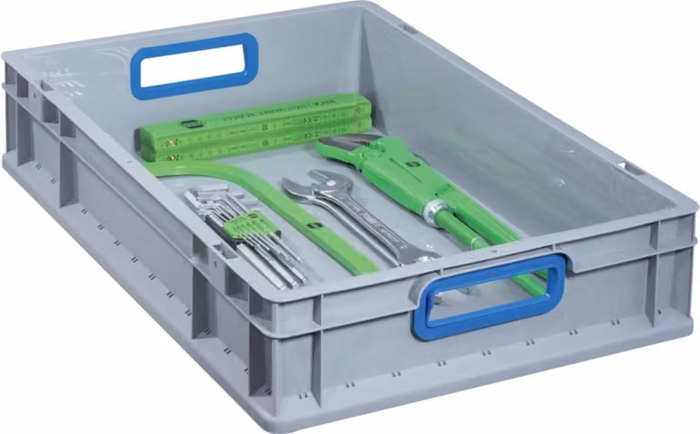 Allit ProfiPlus Aufbewahrungsbox grau 40,0 x 60,0 x 12,0 cm