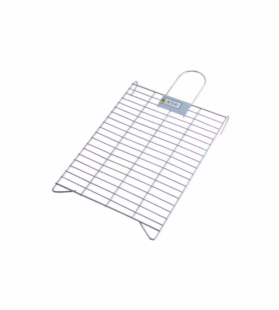 Cinghiale Griglia Acciaio 250x250 mm per Pennelli e Rulli Argento