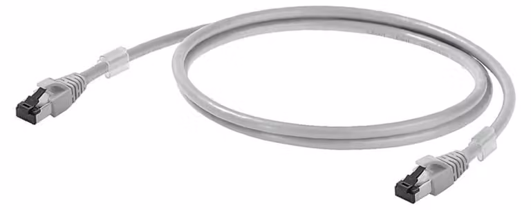 WEIDMUELLER Cavo di collegamento di rete RJ45 CAT 6A S/FTP 5 m grigio UL Weidmüller